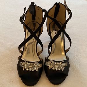 Girls pretty satin sandals